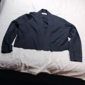 Calvin Klein women's short sweater cardigan size large